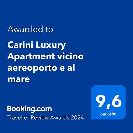Carini Luxury Apartment Vicino Aereoporto E Al Mare Bagian luar foto